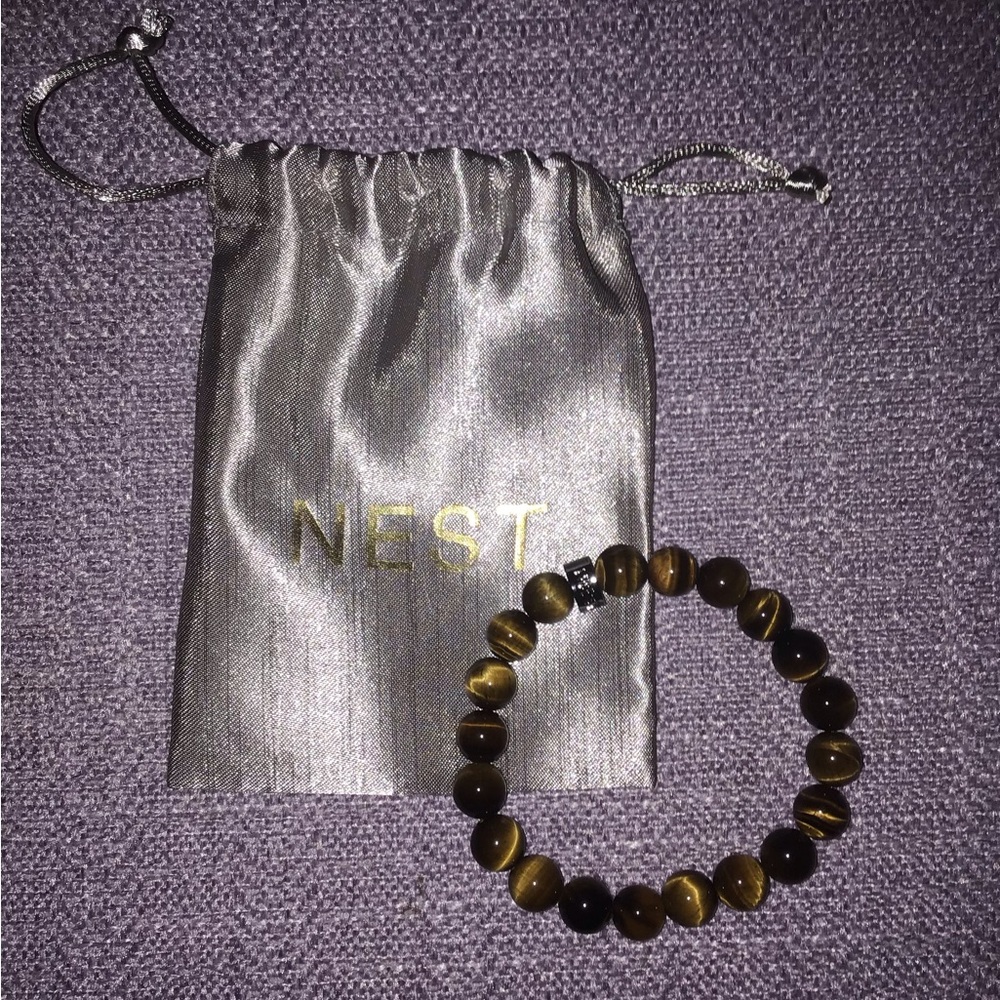 NEST Jewelry- Tiger Eye Stretch Bracelet